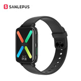 SANLEPUS montre intelligente connectée hommes femmes Smartwatch lecteur MP3 pour OPPO Android iOS Xiaomi Huawei