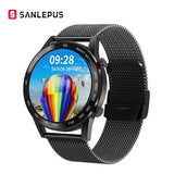 Montre intelligente Bluetooth appel Smartwatch Sport Fitness pour Android Apple Xiaomi Huawei