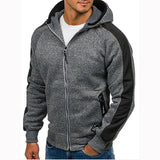 sweatshirt style sport en Jacquard avec fermeture éclair