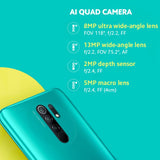 Version mondiale Téléphone mobile Xiaomi Redmi 9 Helio G80  Écran 6.53 ”FHD + 13MP AI Quad Cams Smartphone 5020mAh