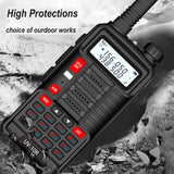 Talkie-walkie UV-10R Emetteur radio CB bidirectionnel longue portée UV10R 128CH VHF UHF 136-174Mhz 400-520Mhz double bande