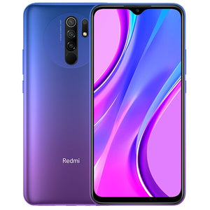 Version mondiale Téléphone mobile Xiaomi Redmi 9 Helio G80  Écran 6.53 ”FHD + 13MP AI Quad Cams Smartphone 5020mAh