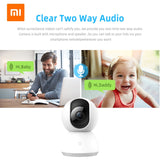 Xiaomi Mijia Mi 1080P caméra intelligente IP 360 Angle sans fil WiFi Vision nocturne webcam