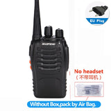 1 ou 2 pièces BF-888S talkie-walkie 5W radio bidirectionnelle Radio Portable UHF 400-470 MHz 16 CH émetteur-récepteur