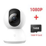 Xiaomi Mijia Mi 1080P caméra intelligente IP 360 Angle sans fil WiFi Vision nocturne webcam