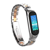 Bracelet en metal pour Xiaomi Mi Band 5 4 en acier inoxydable