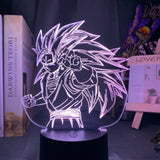 Lampe Goku Dragon Ball Illusion 3d pour chambre d'enfant veilleuse Led