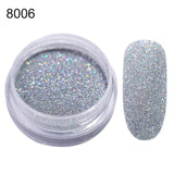 Paillettes, Poudre metallique pour ongles