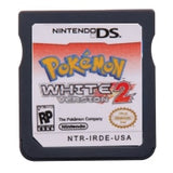 Cartouche de jeu DS Série Pokeon Black White HeartGold SoulSilver Diamond Pearl Platinum pour Nintendo DS