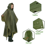 Manteau De Pluie Randonnée Camping Imperméable Poncho