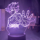 Lampe Goku Dragon Ball Illusion 3d pour chambre d'enfant veilleuse Led