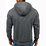 sweatshirt style sport en Jacquard avec fermeture éclair