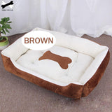 Coussin lit pour petit chien moyen grand lavable