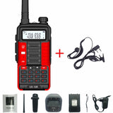 Talkie-walkie UV-10R Emetteur radio CB bidirectionnel longue portée UV10R 128CH VHF UHF 136-174Mhz 400-520Mhz double bande