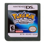 Cartouche de jeu DS Série Pokeon Black White HeartGold SoulSilver Diamond Pearl Platinum pour Nintendo DS