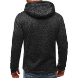 Sweat Homme couleur unie à capuche survêtement