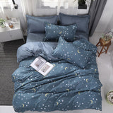 Housse de couette draps et taies d'oreiller ensemble de literie