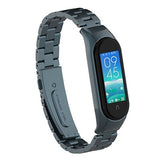 Bracelet en metal pour Xiaomi Mi Band 5 4 en acier inoxydable