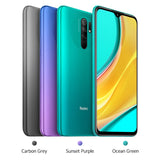 Version mondiale Téléphone mobile Xiaomi Redmi 9 Helio G80  Écran 6.53 ”FHD + 13MP AI Quad Cams Smartphone 5020mAh