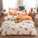 Ensemble de lit housse de couette draps et taies d'oreiller