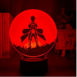 Veilleuse Led Naruto Uzumaki, lampe 3d pour enfants