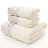 Serviette en coton pour salle de bain