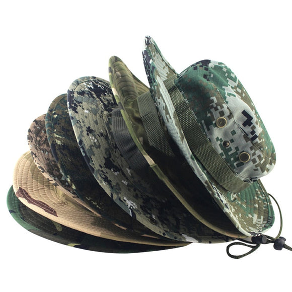 Chapeaux pêche chasse safari protection solaire unisexe