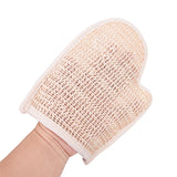 1 pièce gants de toilette chanvre exfoliants