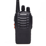 1 ou 2 pièces BF-888S talkie-walkie 5W radio bidirectionnelle Radio Portable UHF 400-470 MHz 16 CH émetteur-récepteur