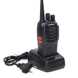 1 ou 2 pièces BF-888S talkie-walkie 5W radio bidirectionnelle Radio Portable UHF 400-470 MHz 16 CH émetteur-récepteur