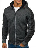 sweatshirt style sport en Jacquard avec fermeture éclair