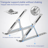 Support pour ordinateur portable pliable en aluminium