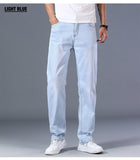 SAISONIA jeans hommes Stretch ample Denim grande taille