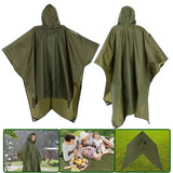 Manteau De Pluie Randonnée Camping Imperméable Poncho