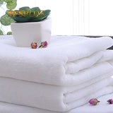 Serviette de bain pour les adultes 100% coton pur blanc