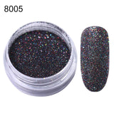 Paillettes, Poudre metallique pour ongles