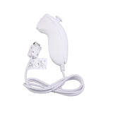 Pour Nintendo Wii 2 en 1 ensemble de manettes de jeu à distance avec télécommande sans fil Bluetooth Motion Plus pour Wii Nunchuck Joypad