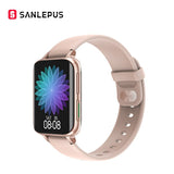 SANLEPUS montre intelligente connectée hommes femmes Smartwatch lecteur MP3 pour OPPO Android iOS Xiaomi Huawei