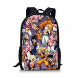 Sacs à dos Dragon Ball Z Saiyan Sun Goku Vegeta