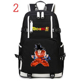 Sac d'école Dragon Ball Z sac à dos Super Saiyan Goku sacoche pour ordinateur portable de voyage