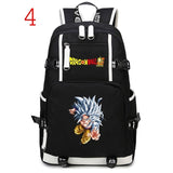 Sac d'école Dragon Ball Z sac à dos Super Saiyan Goku sacoche pour ordinateur portable de voyage