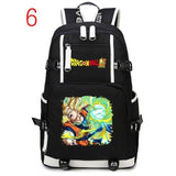 Sac d'école Dragon Ball Z sac à dos Super Saiyan Goku sacoche pour ordinateur portable de voyage