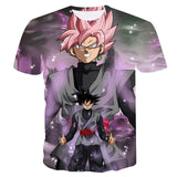 T-shirt 3D Super Saiyan Dragon Ball Z Goku