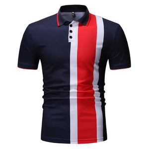 POLO Shirt Décontracté à carreaux POLO shirt hommes nouveaux pour l'été 2019