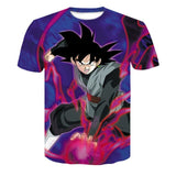 T-shirt 3D Dragon Ball Z Goku Super Saiyan