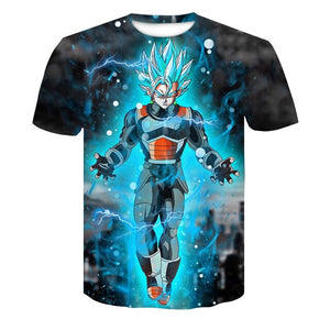 T-shirt 3D Dragon Ball Z Goku Super Saiyan