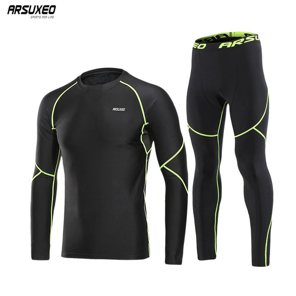 Ensemble Sport pour hommes manches longues