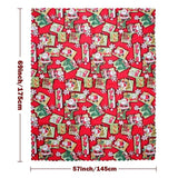 Nappe rectangulaire de noel