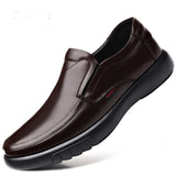 SAISONIA Chaussures hommes en cuir veritable