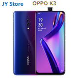 Téléphone portable d'origine Oppo K3 4G LTE Snapdragon 710 Android 9.0 6.5 "2340X1080 16.0MP ID d'empreinte digitale